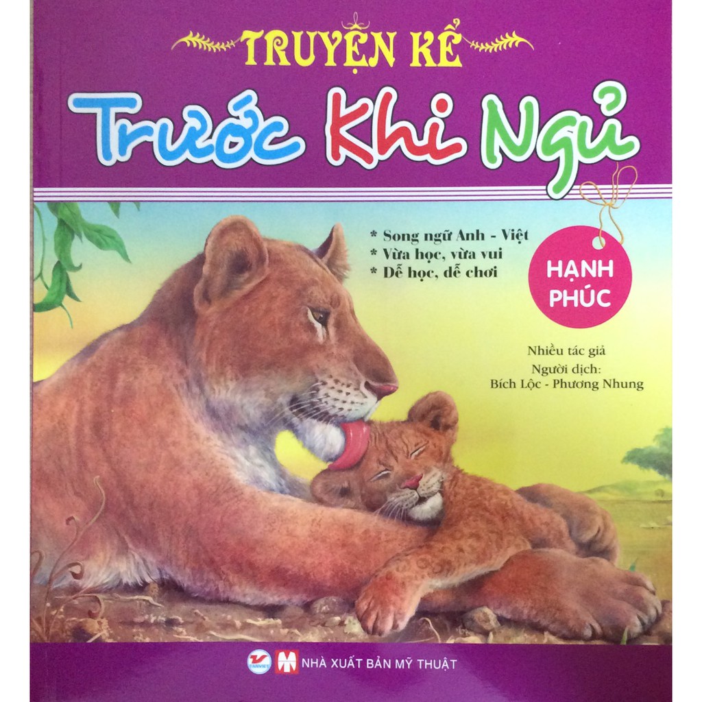 [ Sách ] Truyện Kể Trước Khi Ngủ - Hạnh Phúc ( Song Ngữ Anh - Việt )