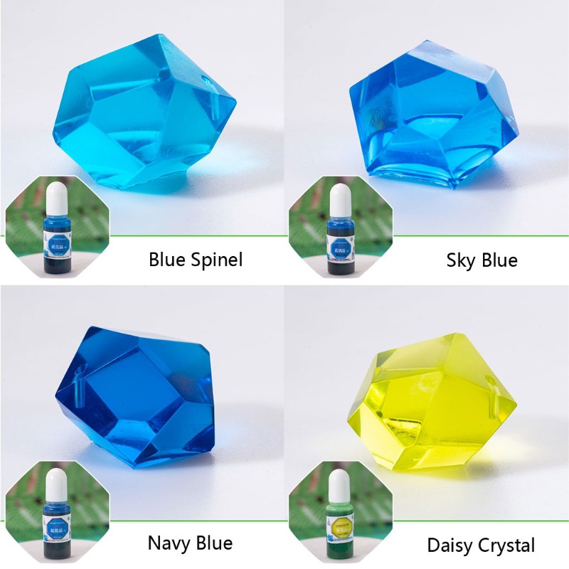 (Hàng Mới Về) Bộ 24 Lọ Màu Pha Lê Trong Suốt Dùng Để Làm Son Dưỡng / Tô Màu Môi