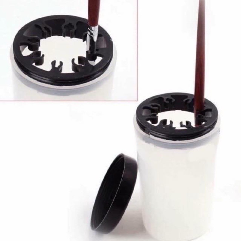 Bình đựng lưu huỳnh , gác cọ vệ sinh cọ