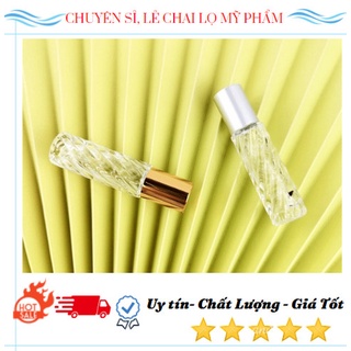 Chai chiết mỹ phẩm tinh dầu bi lăn xoắn 10ml