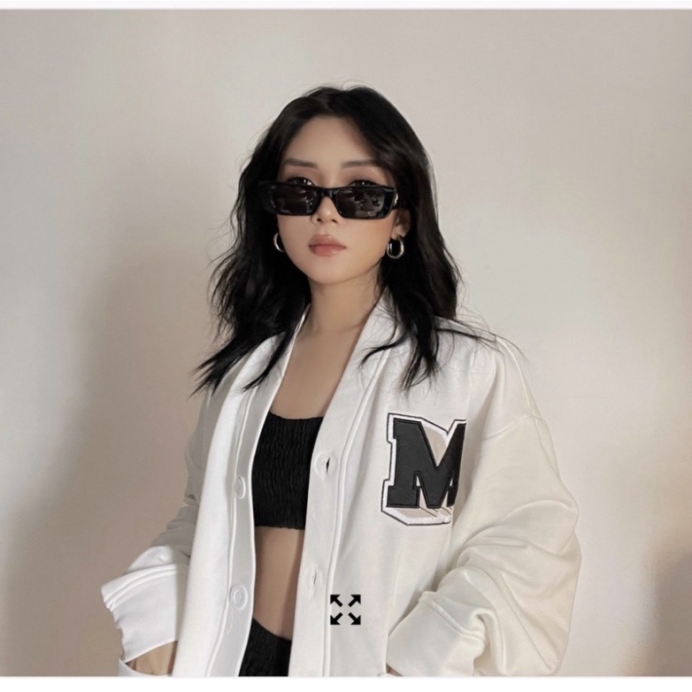 Áo khoác nữ cardigan form rộng M Logo missout MMM mã TB01 CARINA