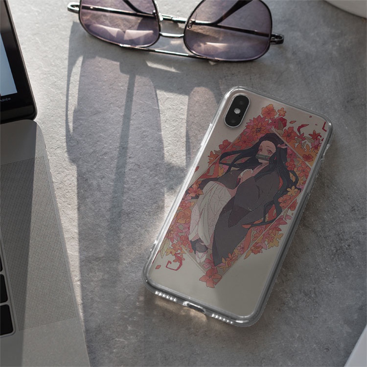 Ốp iphone Thanh Gươm Diệt Quỷ Nezuko cho Iphone 6 7 8 Plus 11 12 Pro Max X Xr TDSPOD00006