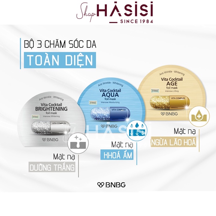 [Chính hãng] Mặt nạ BNBG Vita Cocktail - Mẫu mới