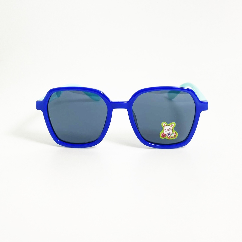 Kính mát trẻ em cao cấp JJ11032 gọng nhựa dẻo,kiểu dáng hình đa giác nhiều màu siêu đáng yêu dành cho bé từ 2 đến 7 tuổi