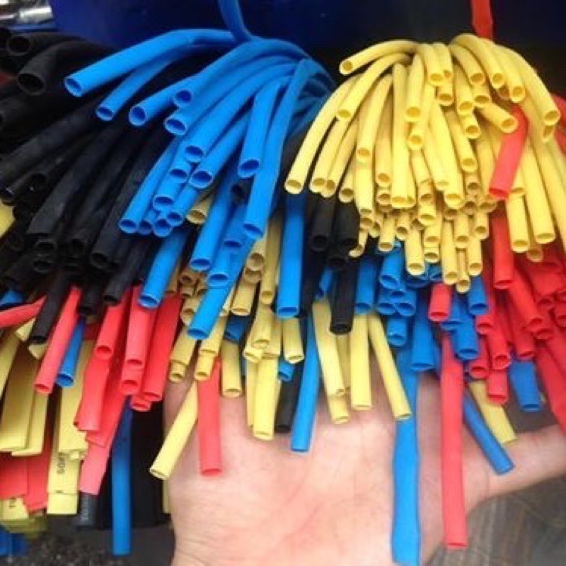 gen co nhiệt phi 10 màu , đỏ, đen. Báo giá 1 mét.