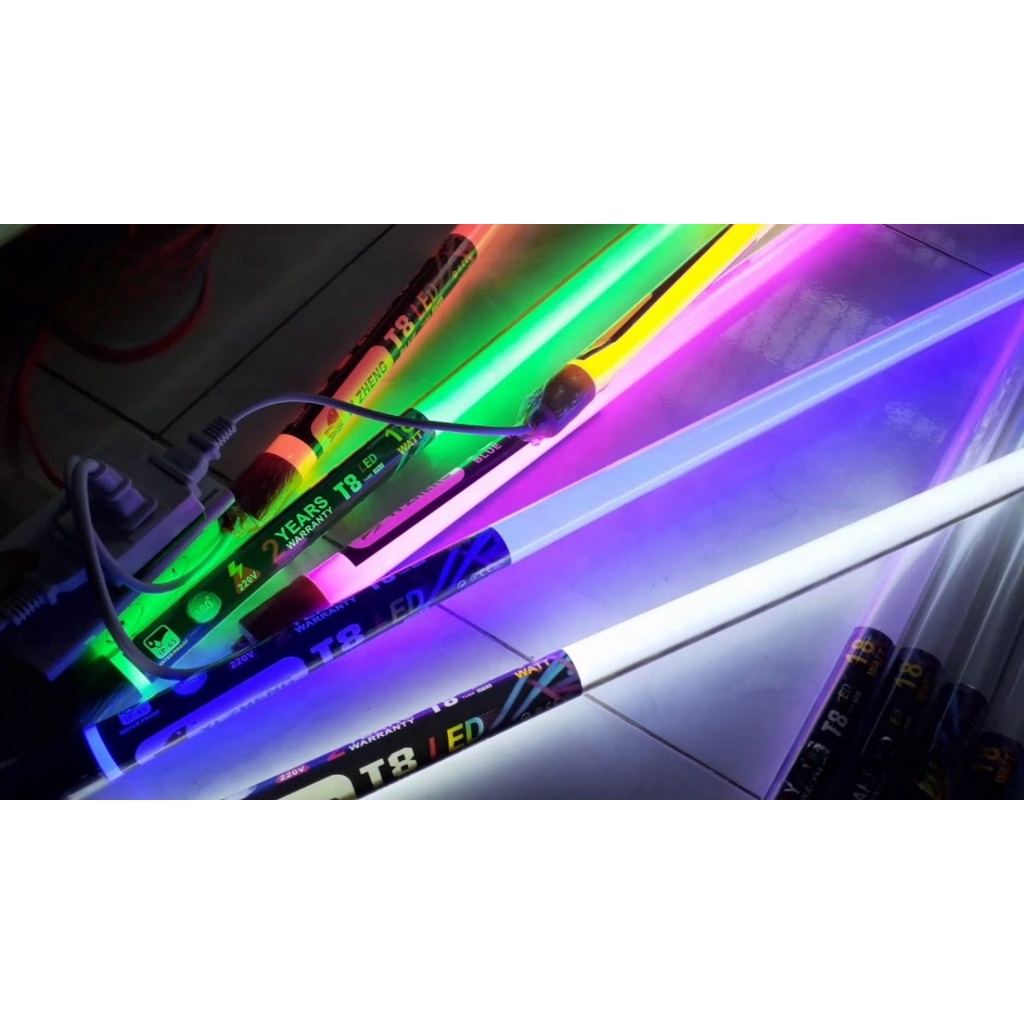 [LINK GIAO HỎA TỐC] Bóng Led Tuýp T8 nhiều màu sắc Chống Nước IP65 - CHUYÊN DECOR PHÒNG NGỦ - PHÒNG STUDIO LIVESTREAM