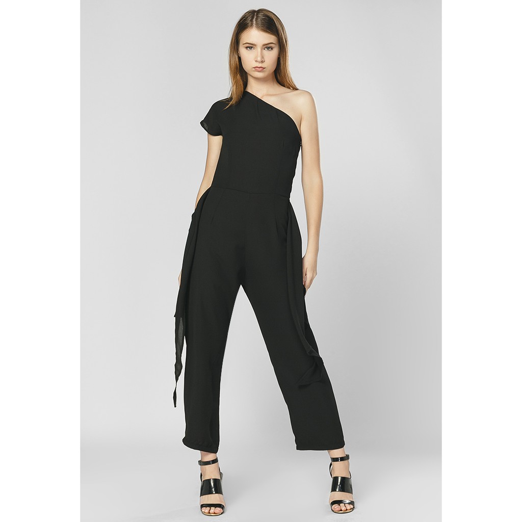 Jumpsuit kiểu phối bèo - Lovadova 17O07C001