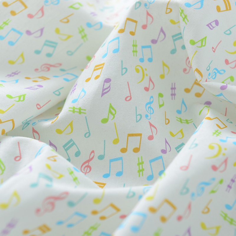 Vải cotton màu cầu vồng dùng may vá thủ công