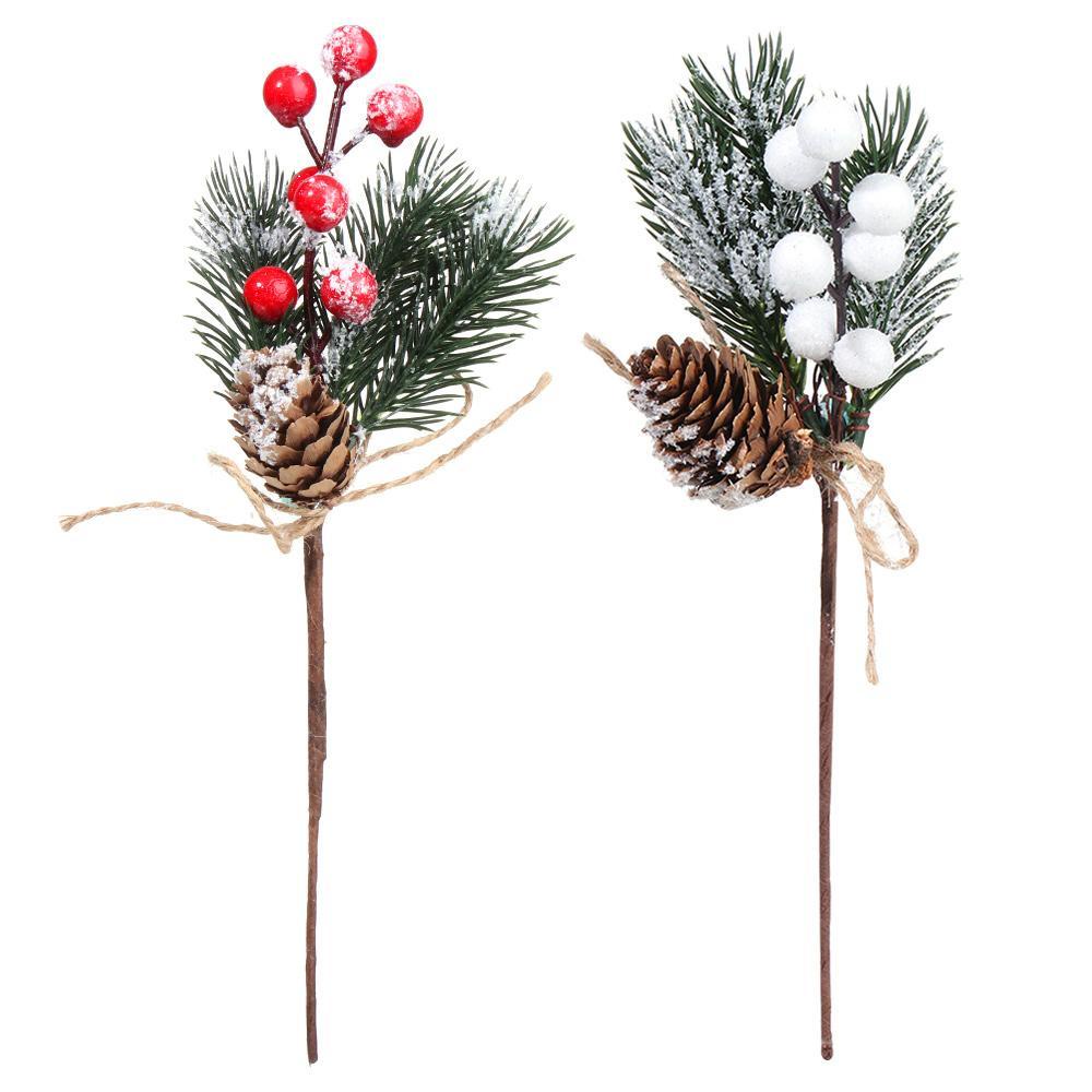 Set 5 Nhánh Cây Thông Giả Chất Lượng Cao Trang Trí Nhà Cửa Dịp Giáng Sinh