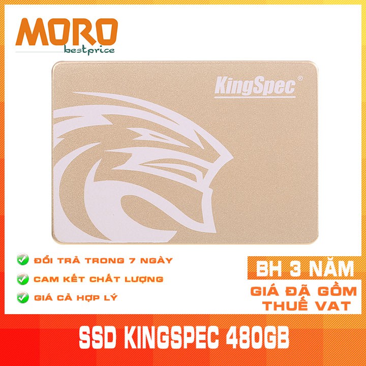 Ổ cứng SSD 480GB KingSpec/Suneast - Bảo hành chính hãng 36 tháng