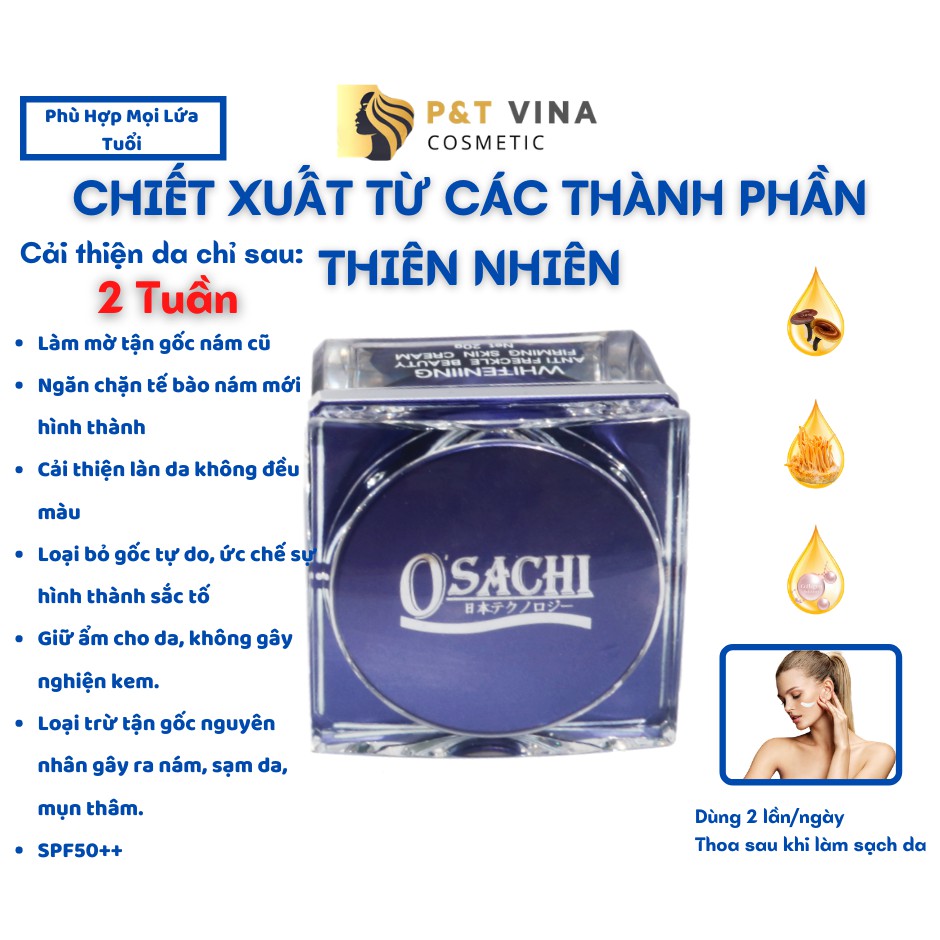 [Chính Hãng] Kem Nám, Tàn Nhang Osachi 20g