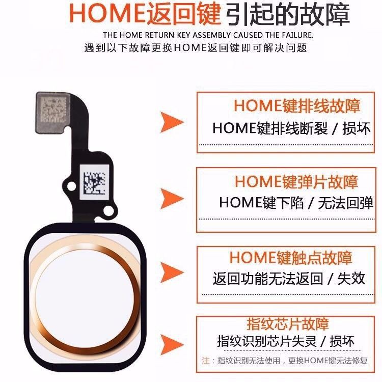 Nút Home Thay Thế Cho Apple 5s / 6 5se / 6sp / 6s / 6p / 6plus / 7 / 7p