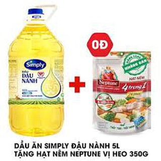 Dầu đậu nành simply 5l