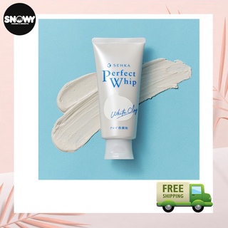 (NK Chính hãng) Sữa Rửa Mặt Tạo Bọt Chiết Xuất Đất Sét Senka Perfect White Clay