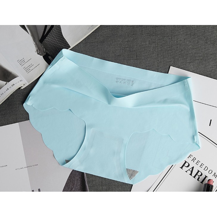 Sỉ combo 10 quần lót nữ đúc xuất Mỹ viền gợn sóng, quần chip nữ, quần chip ko đường may