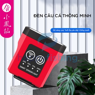 Đèn đeo đầu cảm ứng siêu nhẹ, đèn led đeo đầu dã ngoại siêu sáng tiểu phượng hoàng
