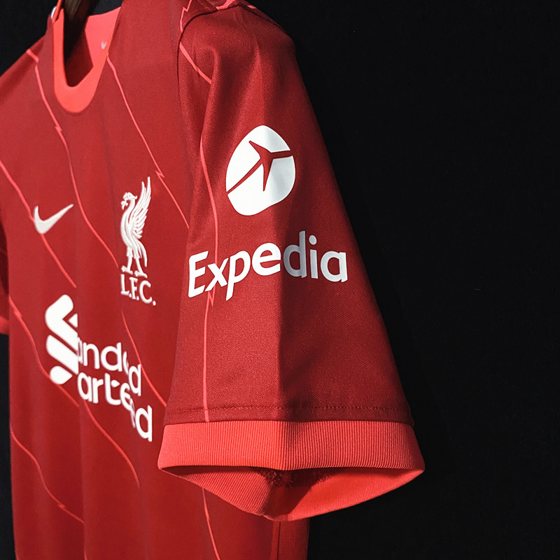 Áo thun cầu thủ bóng đá đội tuyển Liverpool 2021/2022 size S-XXL thời trang