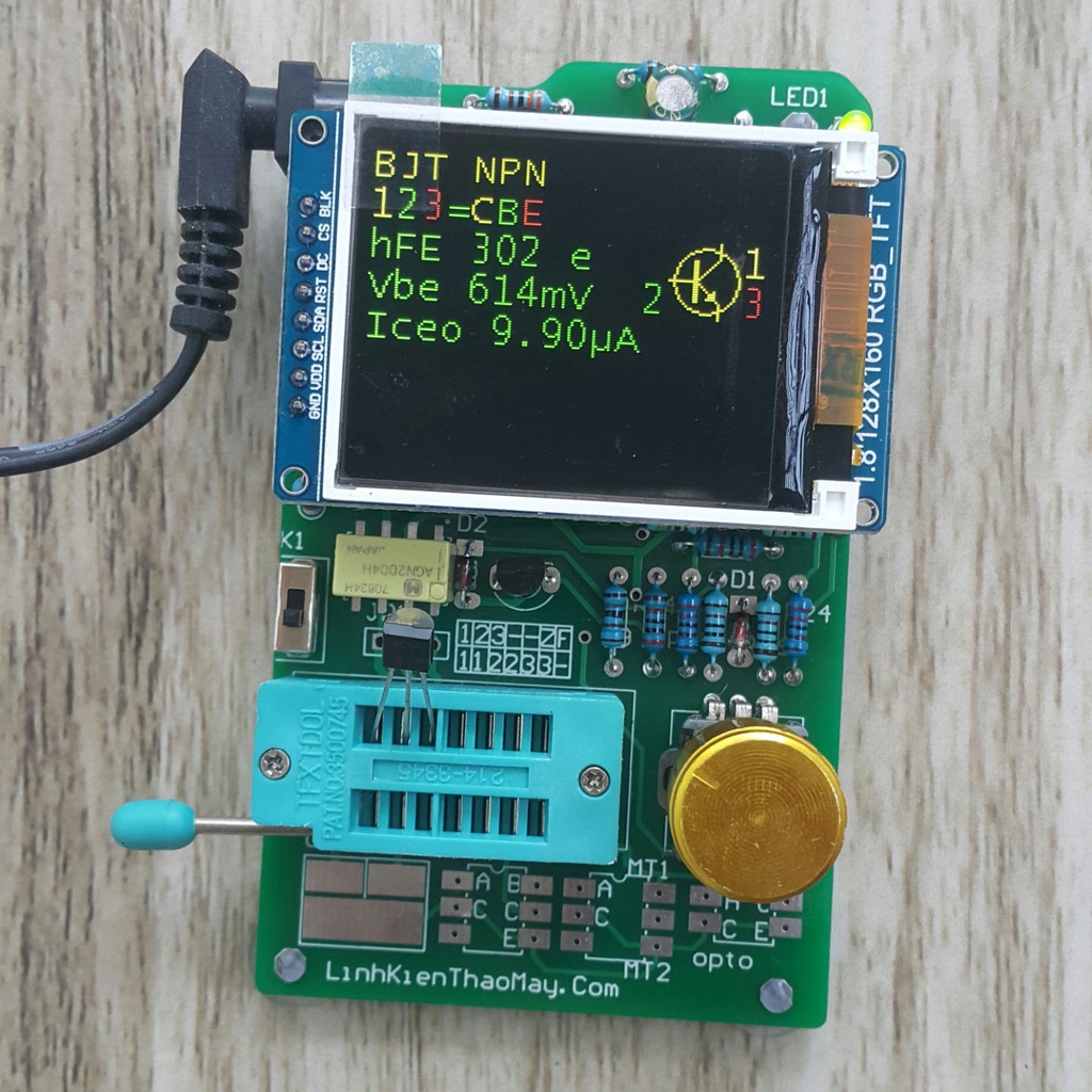 Máy test linh kiện LCR đa năng