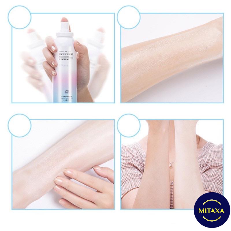 Xịt chống nắng trắng da chính hãng Maycreate 150ml hàng nội địa Trung | BigBuy360 - bigbuy360.vn
