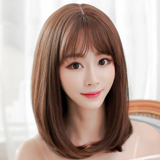 [tặng lưới]TÓC GIẢ NGUYÊN ĐẦU DÁNG LỬNG [KÈM ẢNH THẬT]