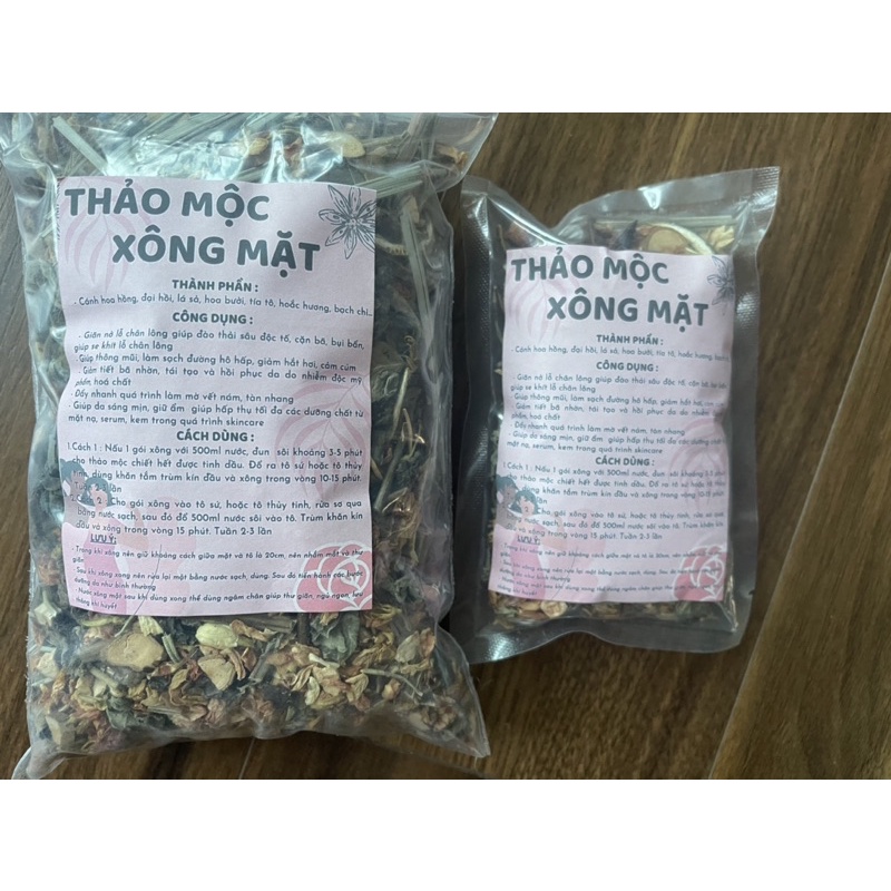 Thảo dược xông mặt thải độc,đẹp da nguyên chất100%