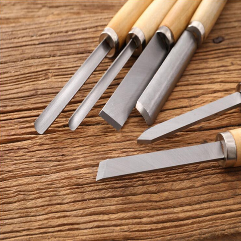 Bộ 8 Dụng Cụ Điêu Khắc Gỗ Tiện Lợi