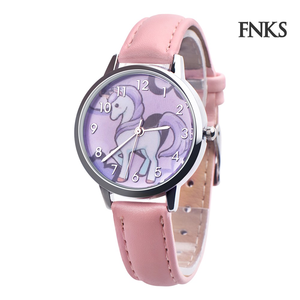 Đồng Hồ Dây Giả Da Họa Tiết Hoạt Hình Cho Bé Trai / Gái | BigBuy360 - bigbuy360.vn