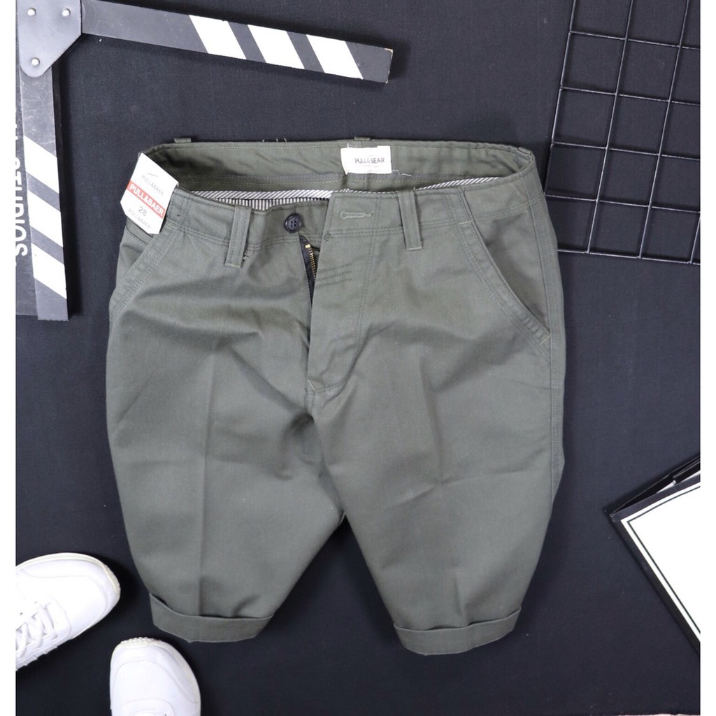 [Mã SR11JUNE5 giảm 20K đơn 50K] quần short nam vải kaki màu xám sang trọng dễ phối đồ | BigBuy360 - bigbuy360.vn