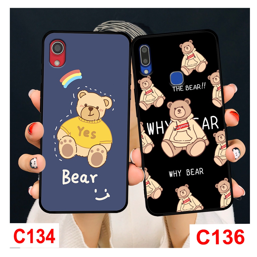 Ốp lưng Vivo Y11 - Y91 - Y91c - Y93 - Y95  in hình gấu bear dễ thương. ốp vivo rẻ bền đẹp