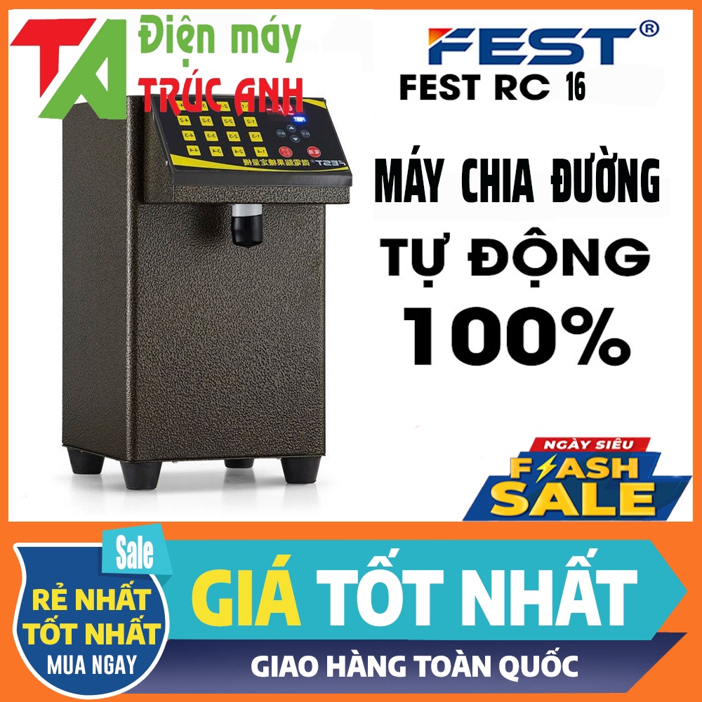 Fest rc16 - Máy Định Lượng Đường Fest rc16 - Thiết bị trà sữa trà chanh