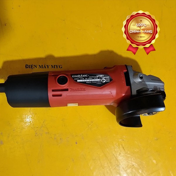 Máy mài cầm tay Maktec MT961 chính hãng (Máy mài góc cầm tay 100mm công tắc thân)