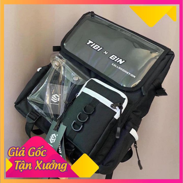 Balo nam nữ unisex Tibi x Bin