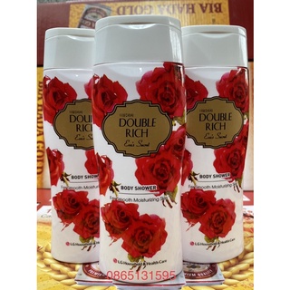 Sữa tắm Double Rich hoa hồng quyến rũ 200g