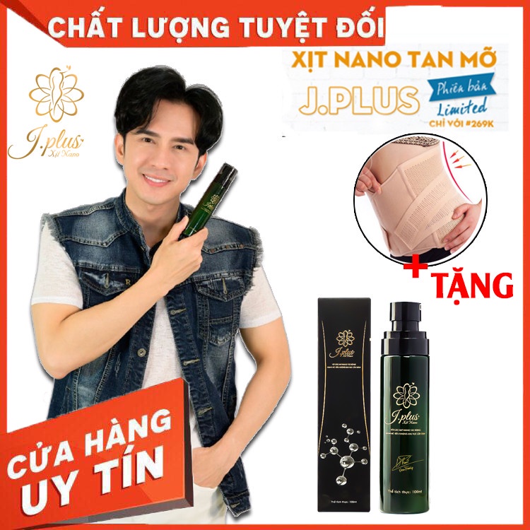 [CHÍNH HÃNG] Xịt Tan Mỡ Nano Jplus Jasmine - Tiêu Diệt Mỡ Thừa Được Cam Kết Bởi Đan Trường | BigBuy360 - bigbuy360.vn