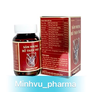 Sâm nhung bổ thận TW2 (hộp 30 viên)