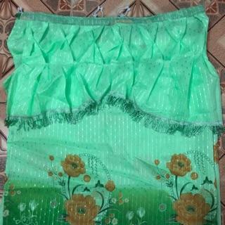 Rèm Cửa Sổ Vải Gấm Sao Dài 1,1m Cao 1,6m