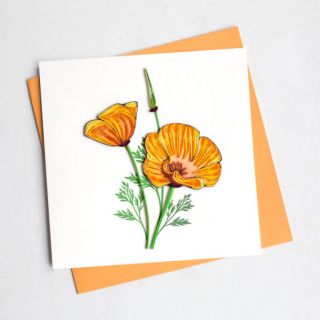 Combo phôi thiệp và dụng cụ làm quilling
