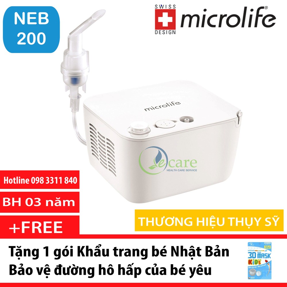 Máy Xông Mũi Họng Microlife NEB200