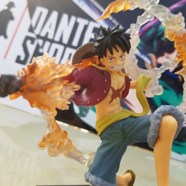 Mô hình Figure One Piece Luffy - Zoro - Mihawk - Marco 17cm Full Box