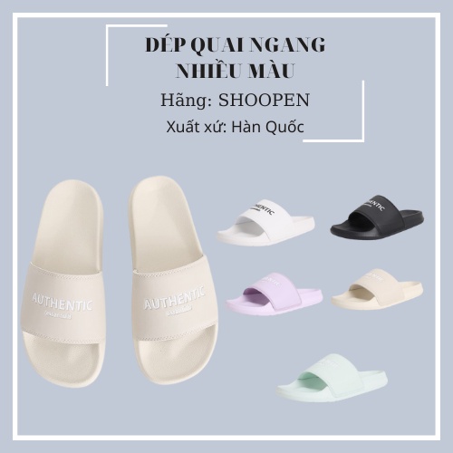 Dép quai ngang chính hãng SHOOPEN hàng order từ Hàn AFDU78S01
