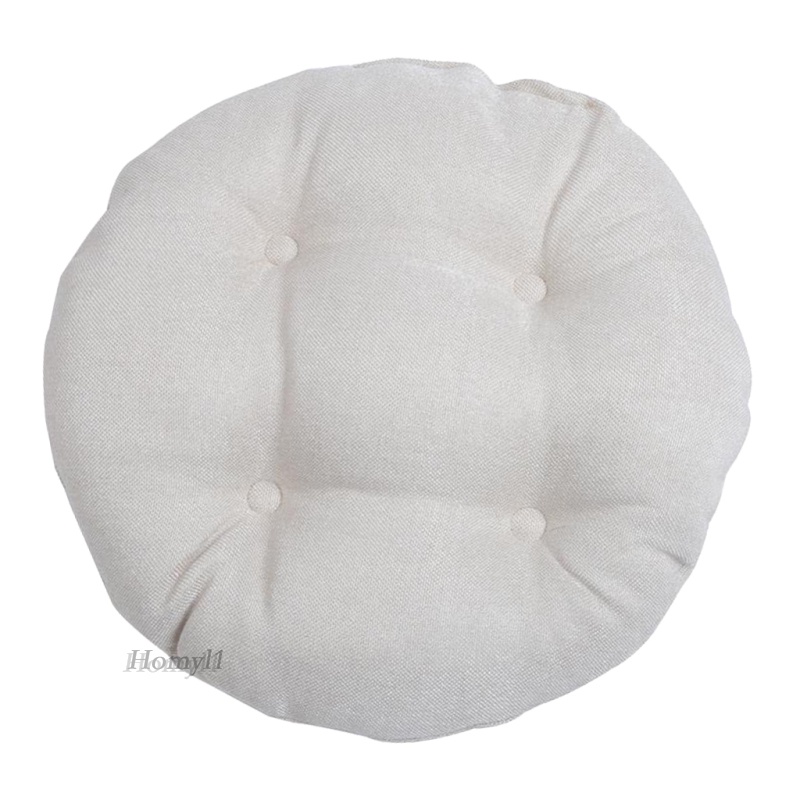 [HOMYL1]Solid Round Stool Seat Cushion Tatami Floor Pillow for Home Outdoor 30cm