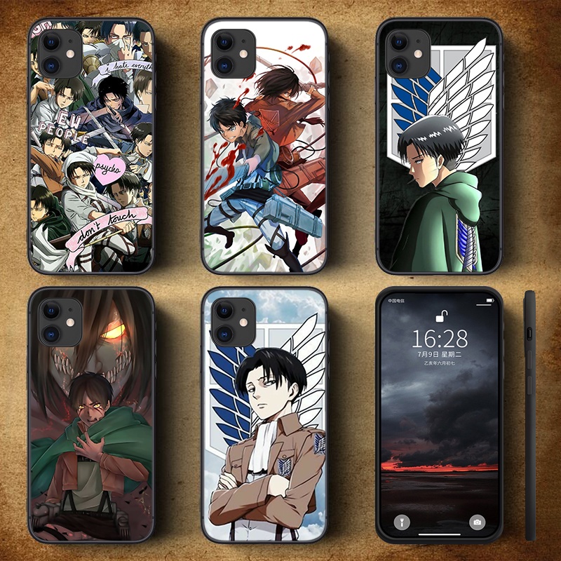 Ốp Điện Thoại TPU Dẻo Họa Tiết Hoạt Hình levi ackerman season 3 Cho Samsung A11 A12 A21S A22 A31 A32 A41 A42 42RT