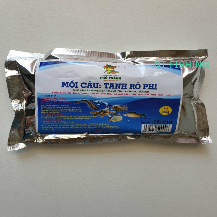 [mồi câu con cáo] Mồi tanh rô phi, hãng mồi câu phú thành