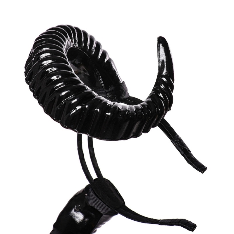 Cài Tóc Hình Sừng Bò Màu Vàng Đen Độc Đáo Cho Lễ Halloween Mate