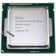 F CPU intel G1840 +G3220+G3240+G3250+G3260 TRAY ko box+tản 3