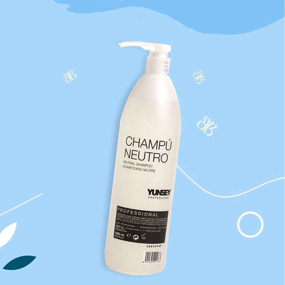 Dầu gội Yunsey dưỡng tóc và làm sạch dịu nhẹ Neutral Shampoo 1000ml