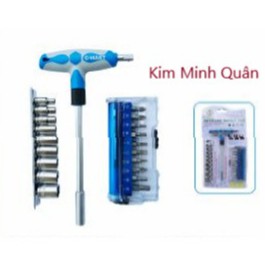 Bộ Chữ T Đầu Típ , Đầu Vít 1/4 21 Chi Tiết K0006 CMart