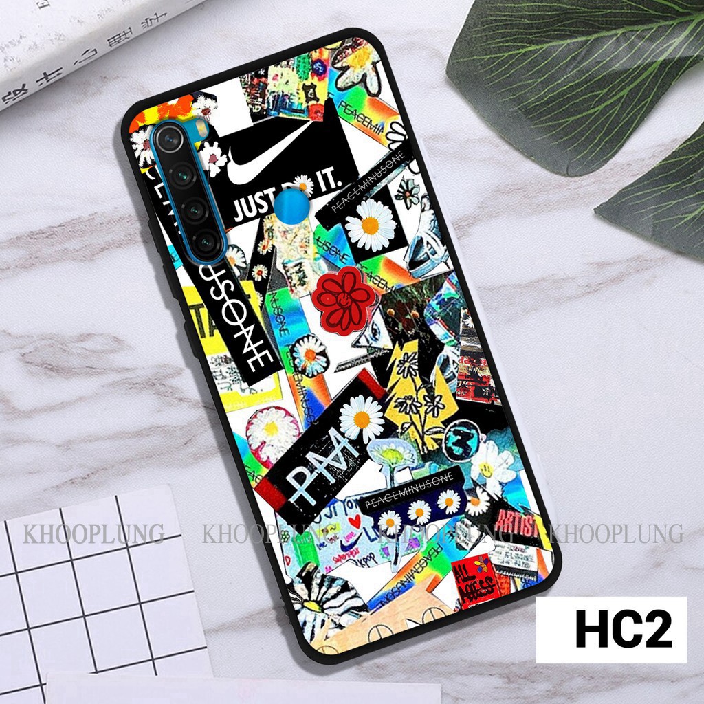 Ốp lưng XIAOMI REDMI NOTE 8 in hình hoa cúc peaceminusonee