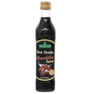 Nguyên chai Siro Chocolate Golden Farm520ml