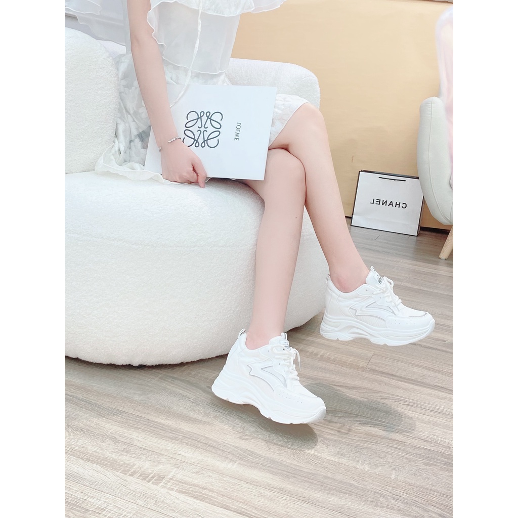 GIẦY THỂ THAO NỮ ĐỘN ĐẾ 7 PHÂN TĂNG CHIỀU CAO